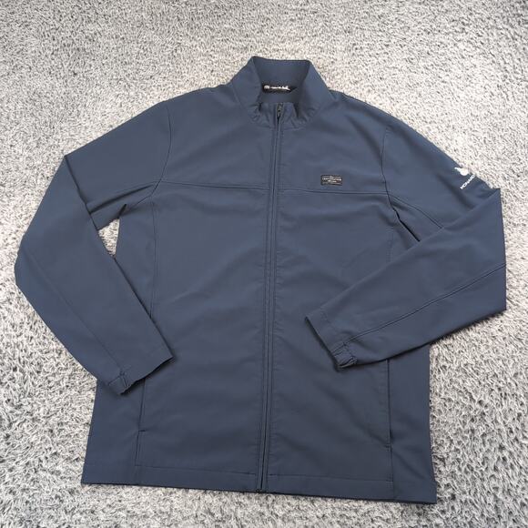 Travis Mathew Other - Travis Mathew Jacket Men Medium Blue Full Stretch Golf Lightweight Windbreaker